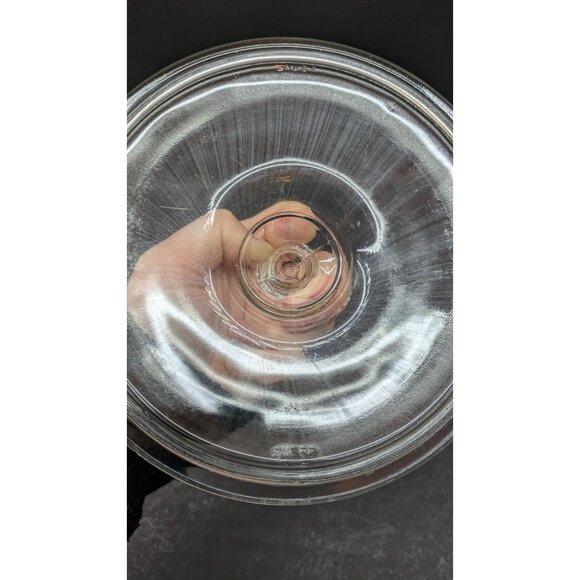Pyrex 622-C Knob Top Dome Style Glass 7" Casserole Lid Original Replacement - Picture 13 of 14